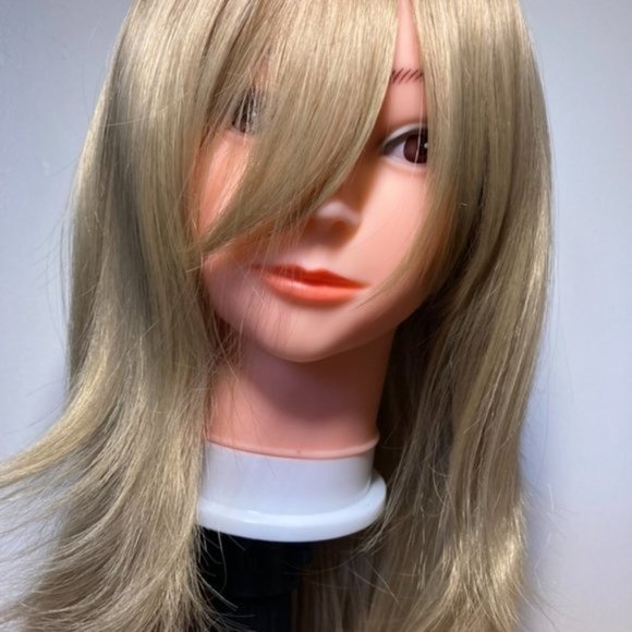 Shoulder-Length Blonde Wig - Picture 2 of 9